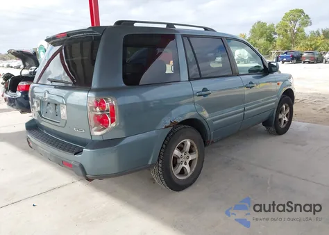 2006 Honda Pilot Ex-L из США, поврежденный, VIN 2HKYF18556H535134